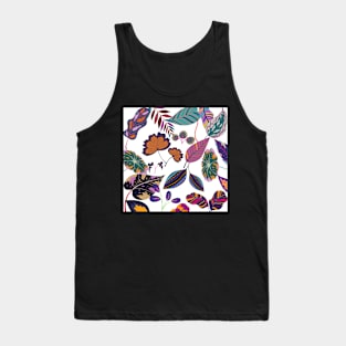 Bold Leaves full of colors Tank Top